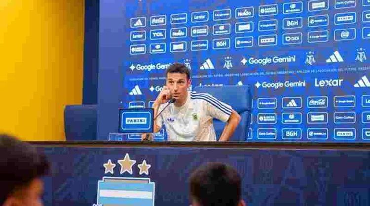 Scaloni, autocrítico tras la acotada victoria de Argentina ante Mauritania: “No hicimos un buen partido”