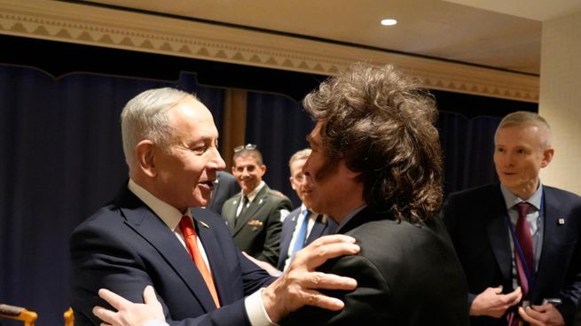 Javier Milei cerró su viaje a Nueva York con una reunión con Benjamin Netanyahu