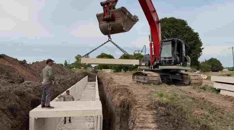 Obras hídricas provinciales que evitan inundaciones prolongadas en el norte tras lluvias mayores a 250 milímetros