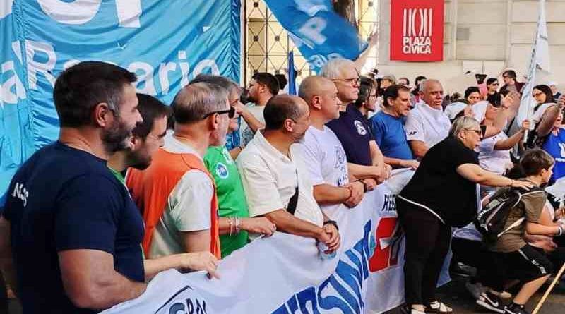 La palabra de Jorge Perlo en la marcha por los 50 años del golpe: “Los trabajadores fuimos quienes más desaparecidos tuvimos”