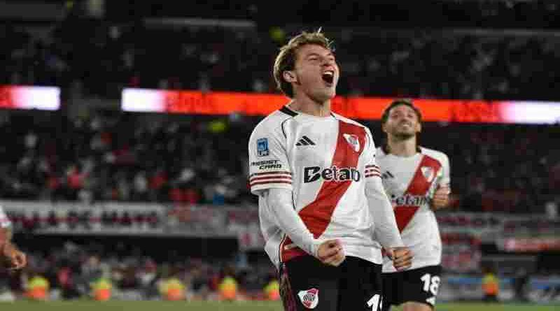 River goleó a Belgrano por 3-0 y escolta la zona B del Torneo Apertura 2026