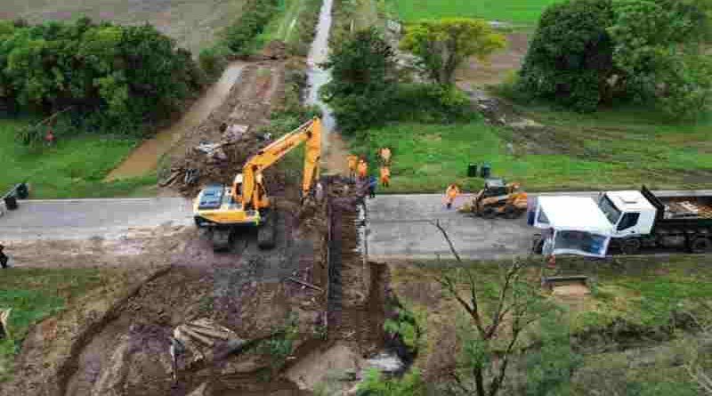 Ante la pasividad de Nación, la Provincia realizó el arreglo provisorio de la Ruta Nacional 34: a las 16 se rehabilita el tránsito