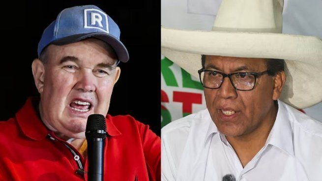 Elecciones en Perú: el izquierdista Roberto Sánchez y el conservador Rafael López Aliaga compiten por entrar al balotaje