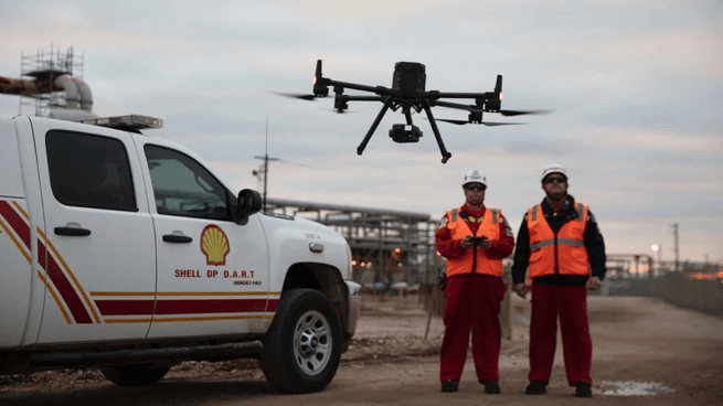 Shell usará drones en sus plataformas petroleras para reducir daños de huracanes