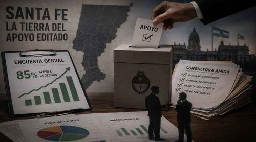 Santa Fe, tierra del apoyo editado: Política, consultoras afines y el desafío de la credibilidad