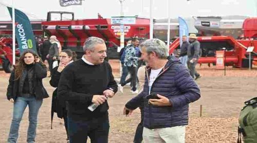 Javkin en Agroactiva: “Esta es la locomotora del país, la vaca viva de Argentina”