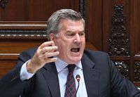 Bordaberry a los gritos e insultos en el Parlamento y le cortaron el micrófono: “Rata rastrera”