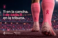 La Celeste usará medias rosadas ante India para promover la prevención del cáncer de mama