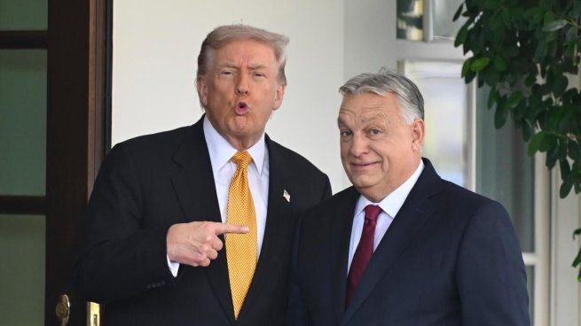 Donald Trump aseguró que no le preocupa la derrota de Viktor Orbán en Hungría